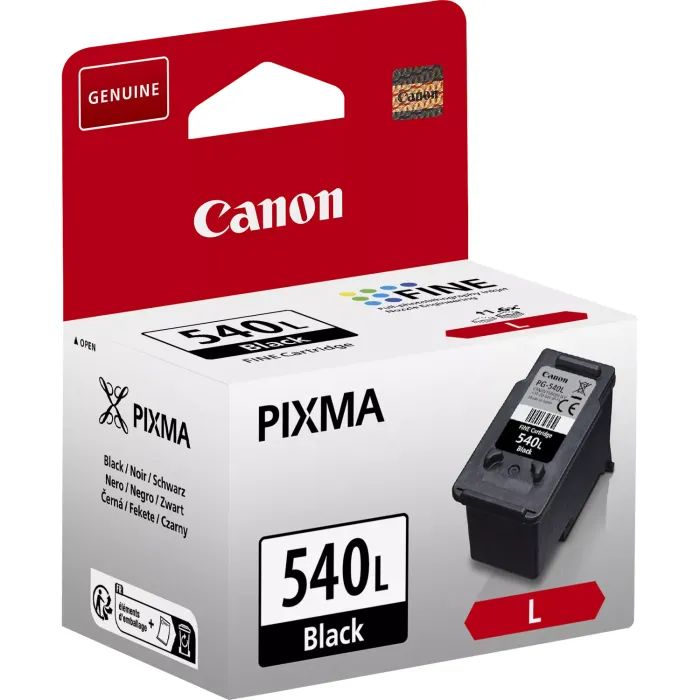 Картридж Canon PG-540 L Black 11 ml, 300ст. (5224B001) изображение 3