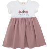 Платье детское Breeze с муслиновой юбкой (21474-98G-cream)