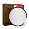 Светильник Vestum WOOD матовий 60W 375*60мм 3000К-6500К з ДК горіх (VS-91046)