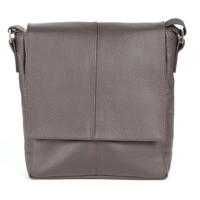 Сумка Shvigel Кожаная Коричневая (00852) изображение 2