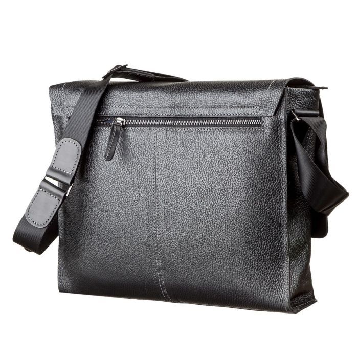 Сумка Shvigel Кожаная Черная (11106) изображение 2