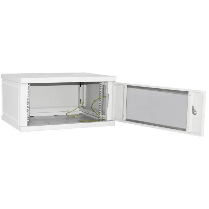 Шкаф настенный Ipcom 4U, 600*350, RAL7035 (СН-4U-060х035-ДС-7035) изображение 2