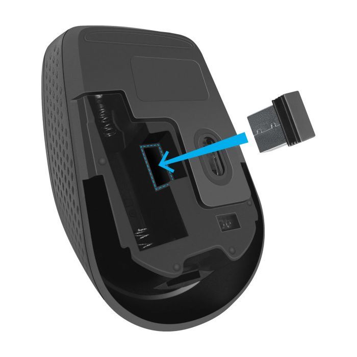 Мышка Defender Tiana MB-055 Wireless Black (52055) изображение 3
