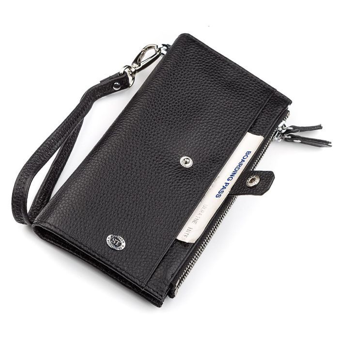 Гаманець ST Leather Чорний (18383) зображення 7