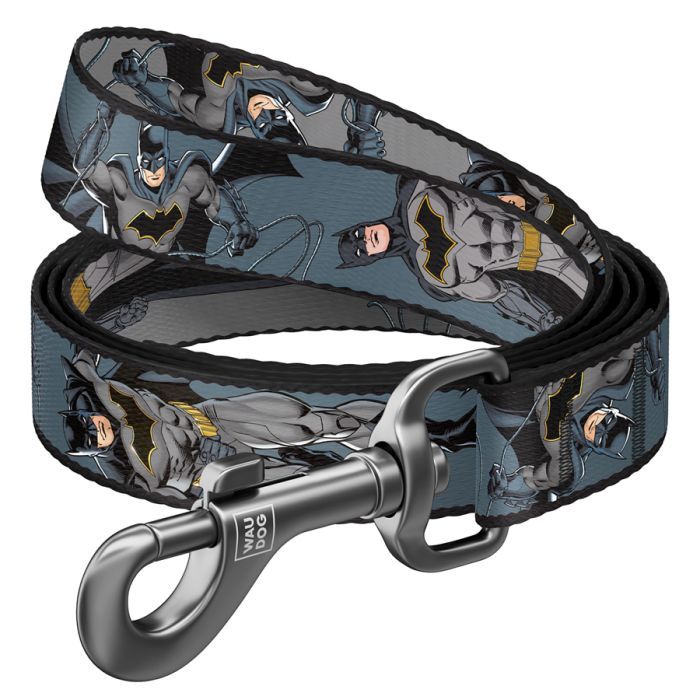 Поводок для собак WAUDOG Nylon "Тень Бэтмена" M (341-1078)