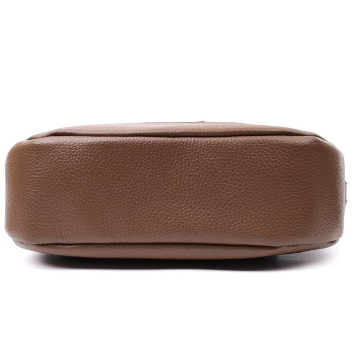 Сумка Vintage Из натуральной кожи Коричневая (22619) изображение 7