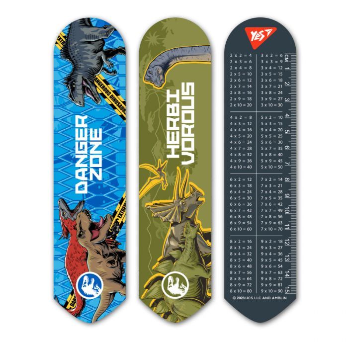 Закладки для книг Yes 2D Jurassic World голубая (708143)