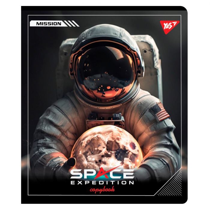 Зошит Yes Space expedition 18 аркушів лінія (767534) зображення 5