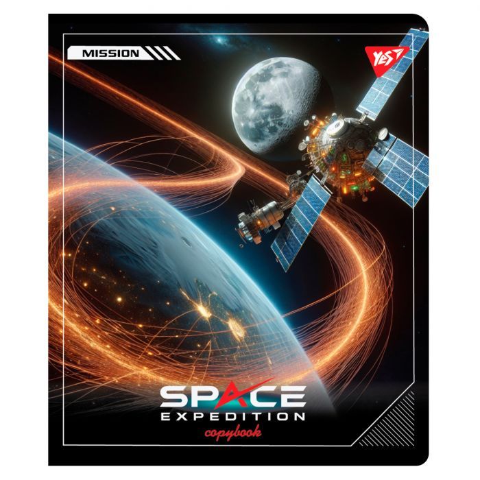 Зошит Yes Space expedition 18 аркушів лінія (767534) зображення 6