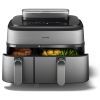 Мультипіч Philips Dual Basket Airfryer 5000 Series (NA555/00) зображення 3