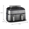 Мультипіч Philips Dual Basket Airfryer 5000 Series (NA555/00) зображення 5