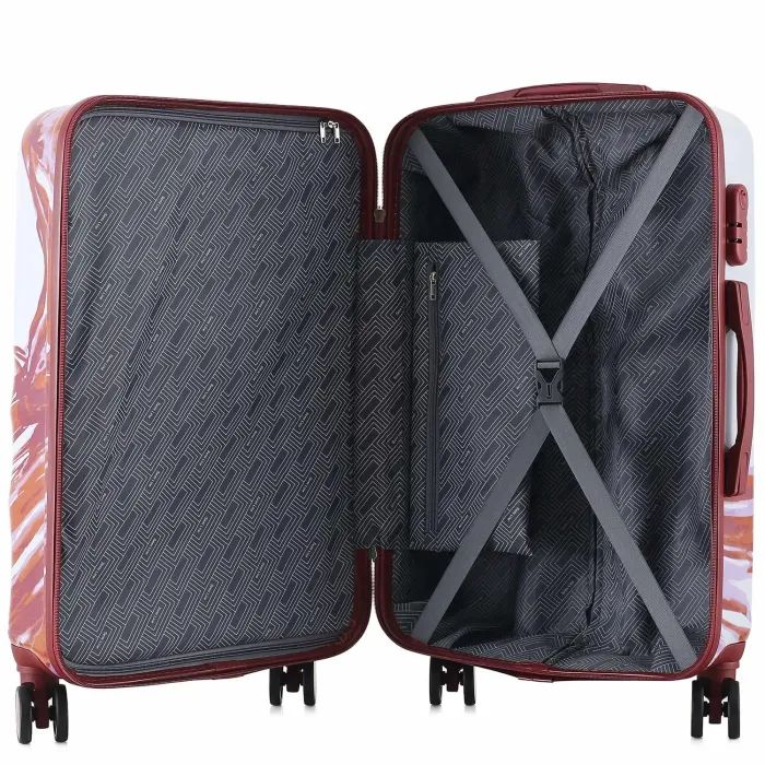 Чемодан Semi Line 28" L T5654-3 White/Red Print (DAS302890) изображение 6