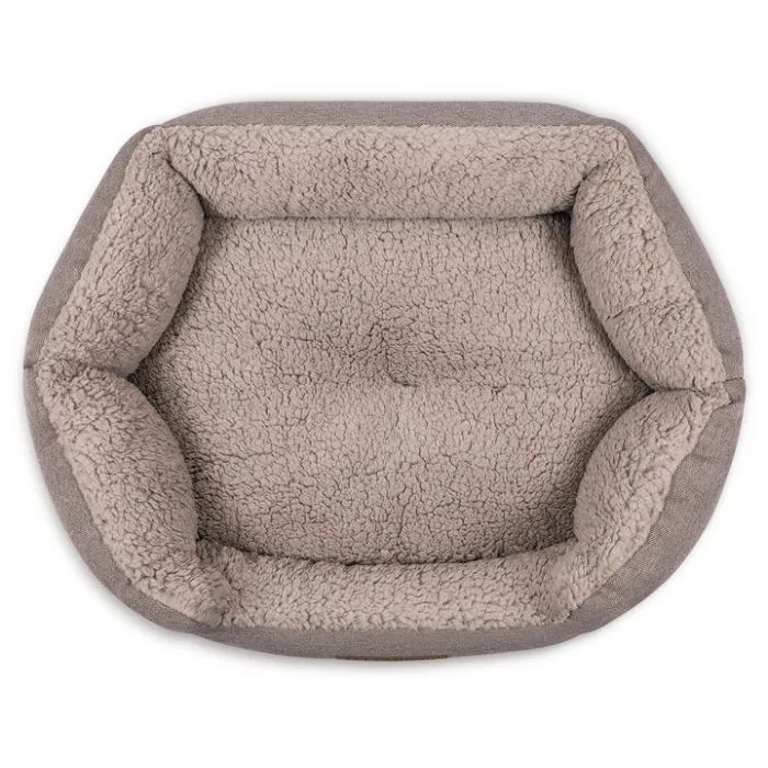 Лежак для тварин Pet Fashion BRIG 58х48х20 см кавовий (4823082441488) зображення 4