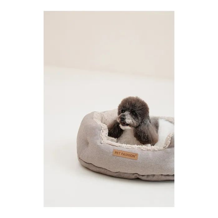 Лежак для тварин Pet Fashion BRIG 58х48х20 см кавовий (4823082441488) зображення 5