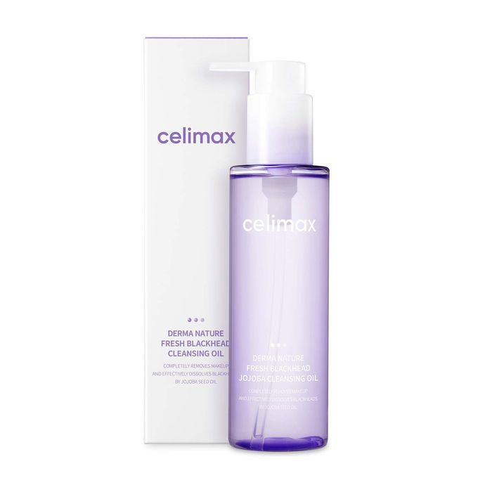 Гидрофильное масло Celimax Derma Nature Fresh Blackhead Jojoba Cleansing Oil 150 мл (8806050298525)