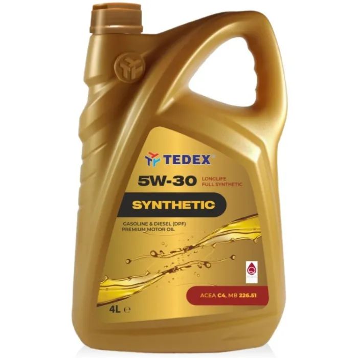 Моторное масло TEDEX SYNTETHIC (С4) MOTOR OIL 5W30 4л