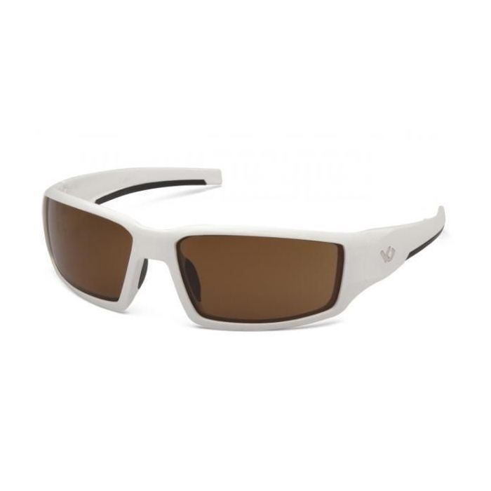Солнцезащитные очки Venture Gear Pagosa White Anti-Fog Зеркальные синие в белой оправе (VG-PAGW-GTB1)