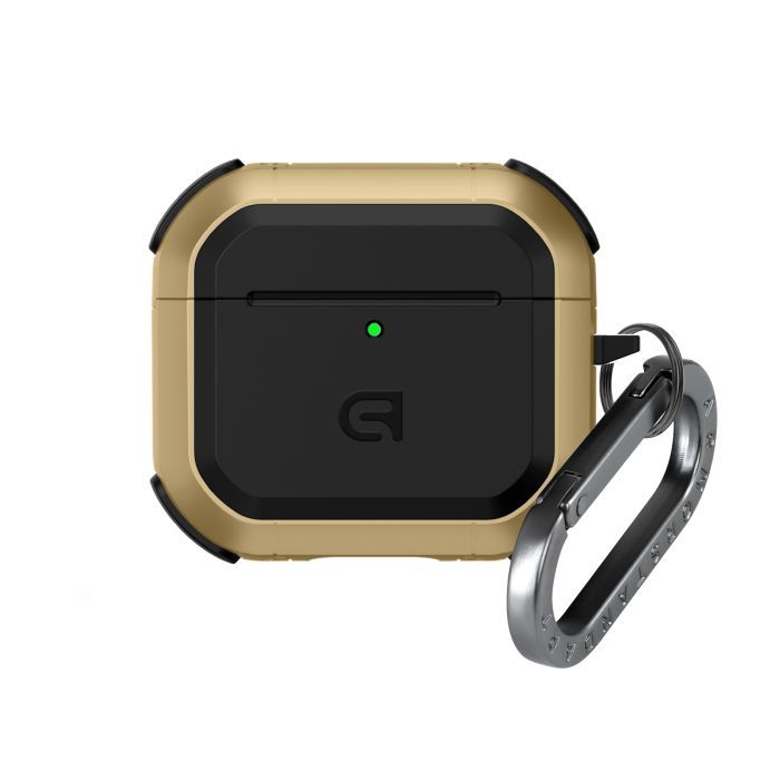 Чохол для навушників Armorstandart Panzer для Apple Airpods 4 Black (ARM82552)