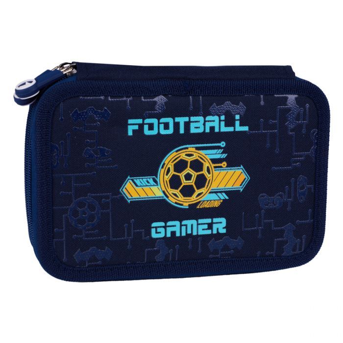 Пенал Yes Football Gamer HP-01 твердий подвійний (533642) зображення 2
