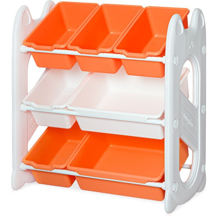 Детский стеллаж Mealux Coral Orange (KD-E022 Orange)