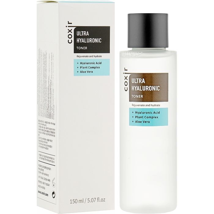 Тонік для обличчя Coxir Ultra Hyaluronic Toner 150 мл (8809080826218) > ціни в Києві та Україні Тонік для обличчя Coxir Ultra Hyaluronic Toner 150 мл (8809080826218)
