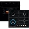 Комплект вбудованої техніки Electrolux Духова шафа EOF3H50BK + Варильна поверхня KGS6436RK (1)