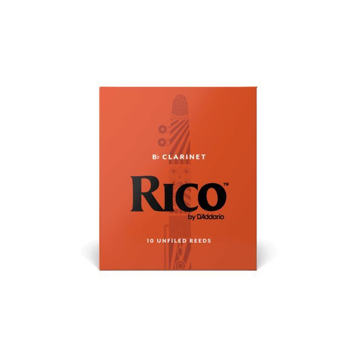 Трость для кларнета D'Addario Rico - Bb Clarinet #1.5 - 10 Pack (RCA1015) изображение 2