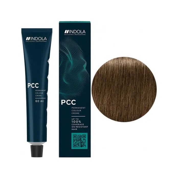 Краска для волос Indola Permanent Caring Color 7.35 – Средний блонд золотистый красное дерево (4045787932300) изображение 2