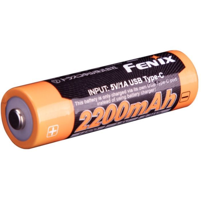 Аккумулятор Fenix 14500 2200 мАг Type-C (ARB-L14-2200U) изображение 2