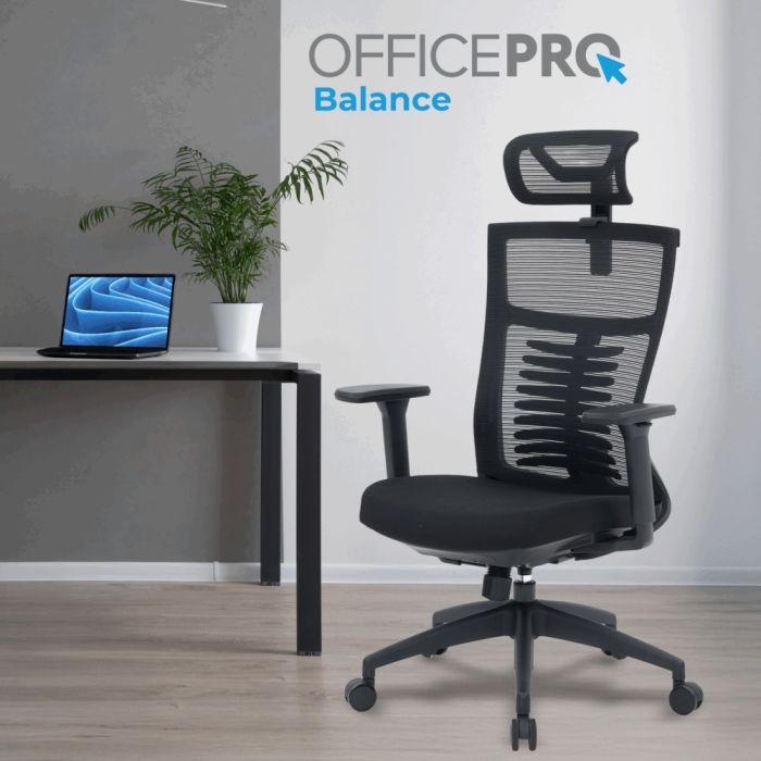 Офісне крісло OfficePro Balance OC550-B-B-B (OC550-B-B-B) зображення 3