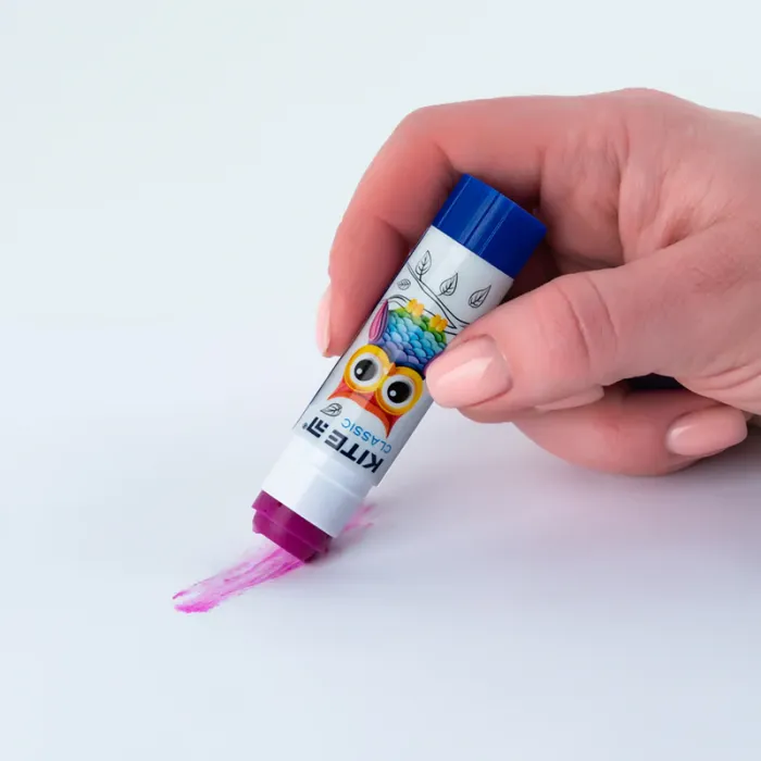 Клей Kite карандаш с индикатором PVP Classic, 8 г (K-130) изображение 4