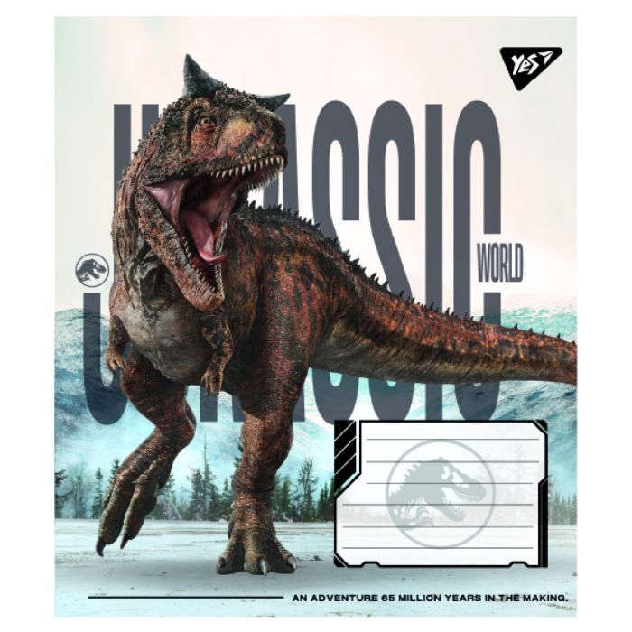 Зошит Yes JURASSIC WORLD ALIVE А5 96 аркушів клітинка (767690) зображення 6