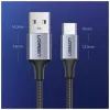Дата кабель USB 2.0 AM to USB-C 1.5m Ugreen (UGR-60127) изображение 6