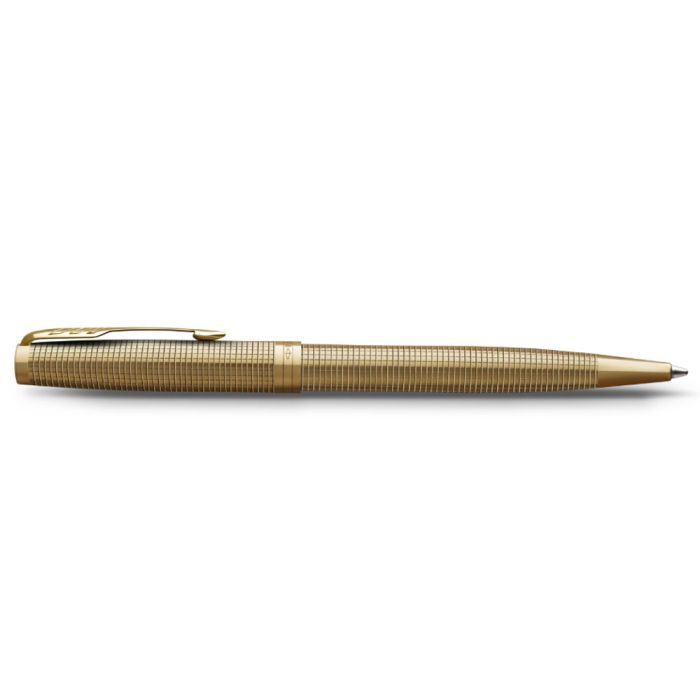 Ручка шариковая Parker SONNET 17 SE Cisele Gold GT BP + бархатный чехол (68 632) изображение 3