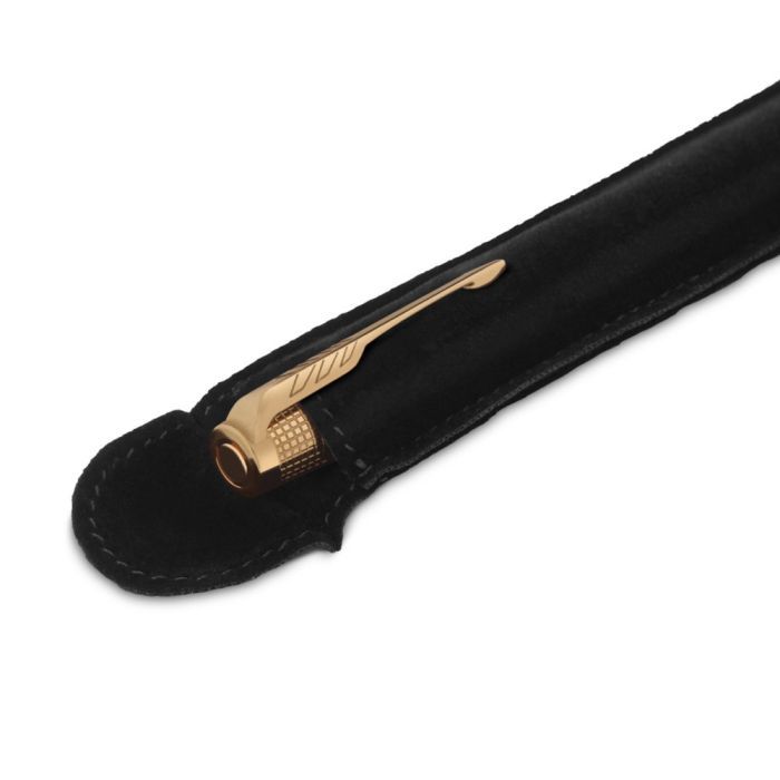 Ручка шариковая Parker SONNET 17 SE Cisele Gold GT BP + бархатный чехол (68 632) изображение 5