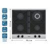 Варочна поверхня PRIME Technics PGH 50053 FGBIXC зображення 2