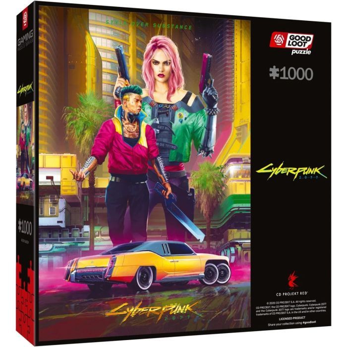 Пазл GoodLoot Cyberpunk 2077 Kitsch Style 1000 эл. (5908305249696) изображение 3