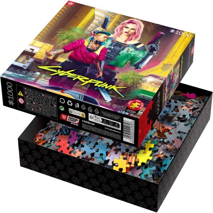 Пазл GoodLoot Cyberpunk 2077 Kitsch Style 1000 эл. (5908305249696) изображение 9