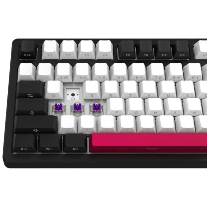 Клавиатура Lorgar KBP70TKLW Wireless TKL Mechanical Pro UA Black/Red (LRG-KBP70TKLW-BK-US) изображение 5