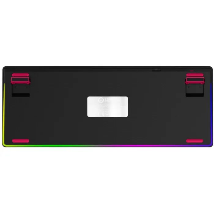 Клавиатура Lorgar KBP70TKLW Wireless TKL Mechanical Pro UA Black/Red (LRG-KBP70TKLW-BK-US) изображение 6