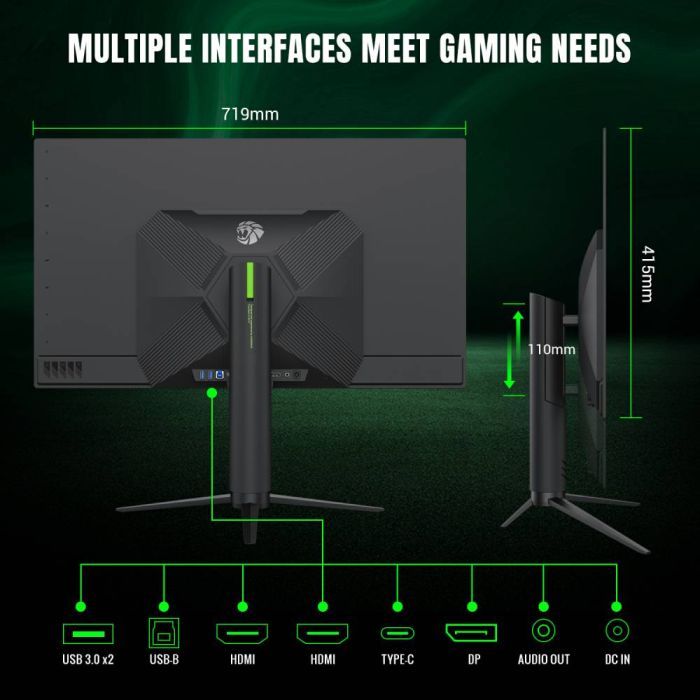 Монітор Gamemax GMX32UCDM зображення 9