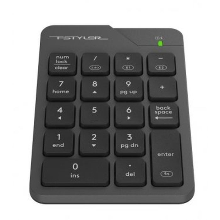 Клавіатура A4Tech FBK21C Wireless/Bluetooth Smoky Grey (4711421995108) зображення 2