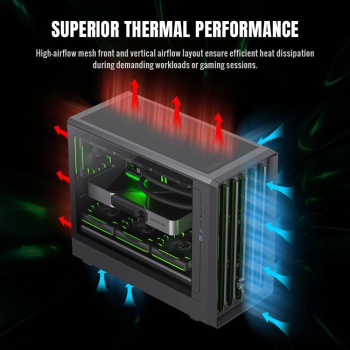 Корпус для ПК Gamemax Claw 360 BK изображение 9