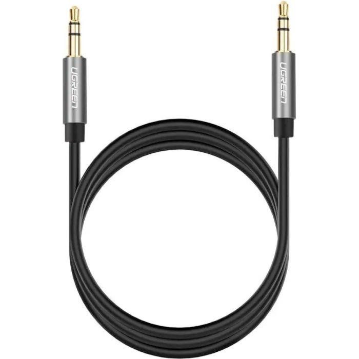 Кабель мультимедійний 3.5mm M to 3.5mm M 1.5m AV119 black Ugreen (10734) зображення 2 Кабель мультимедійний 3.5mm M to 3.5mm M 1.5m AV119 black Ugreen (10734) зображення 2