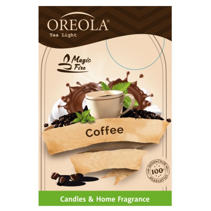 Ароматична свічка Oreola Кава 6 шт (5908252829170)