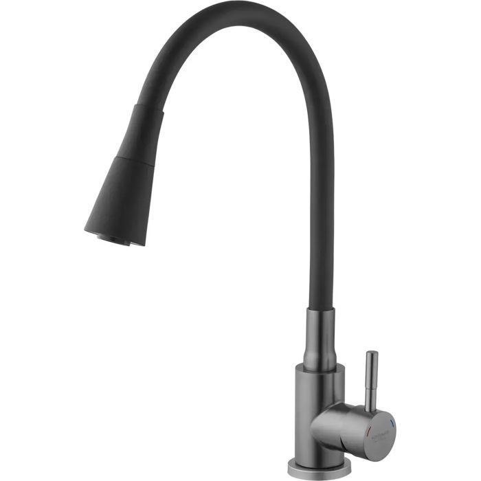 Смеситель Kroner Klassisch-PVD031BLK (CV035373) изображение 4