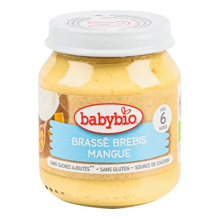 Детское пюре BabyBio Органическое на основе овечьего молока из манго 130 г (51087) изображение 2