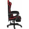 Кресло игровое GT Racer X-2339 Black/Red (X-2339 Fabric Black/Red) изображение 3