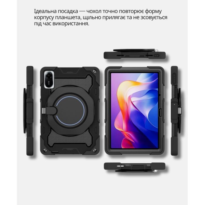 Чохол до планшета BeCover Stand Xiaomi Redmi Pad 2 11.0" Black (714562) зображення 2