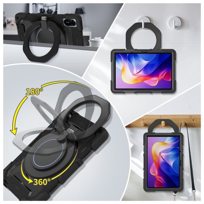 Чохол до планшета BeCover Stand Xiaomi Redmi Pad 2 11.0" Black (714562) зображення 5